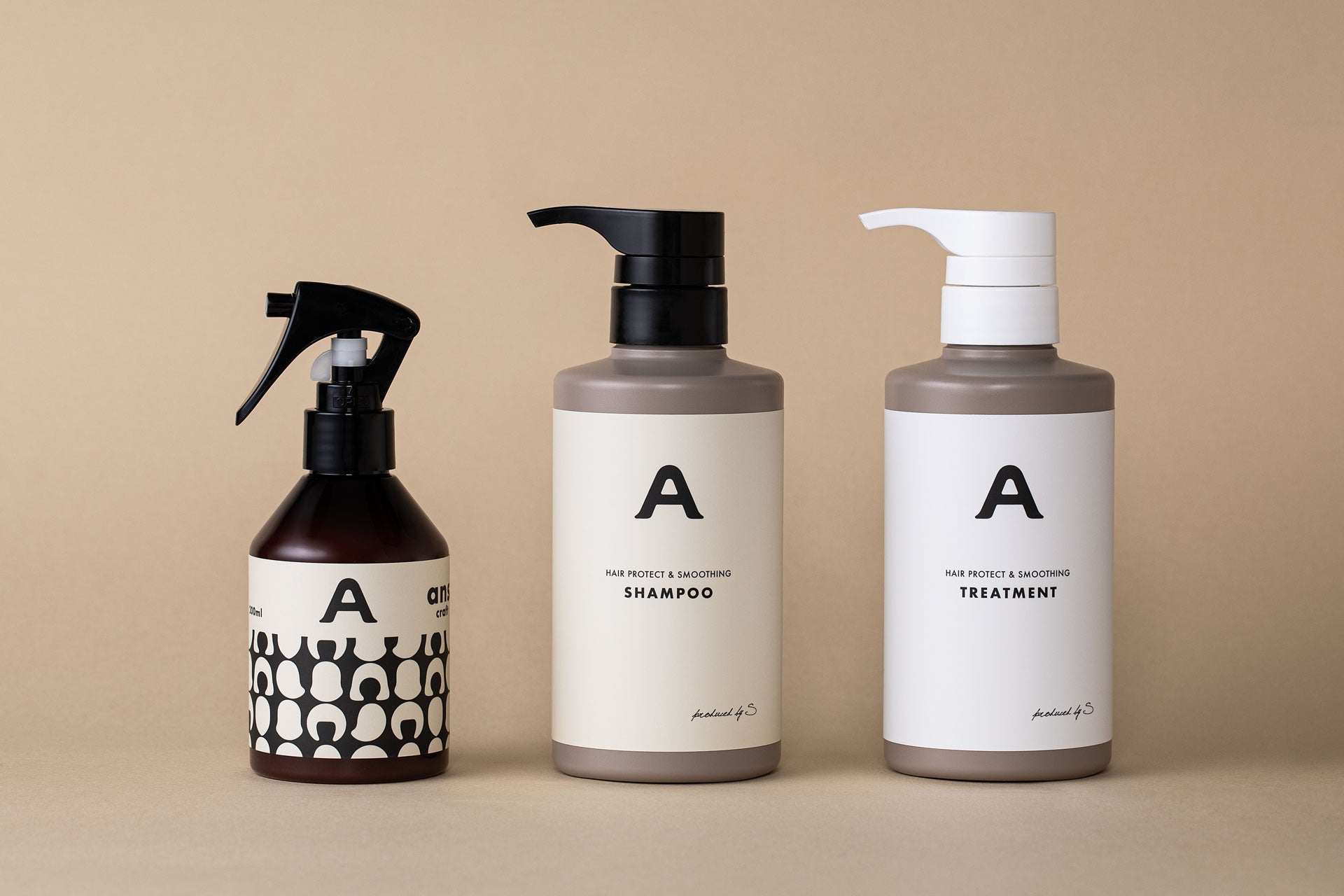 美髪の秘訣ここにあり! ヘアーセラム愛用者に、ans.craft シリーズ使いがいい理由。
